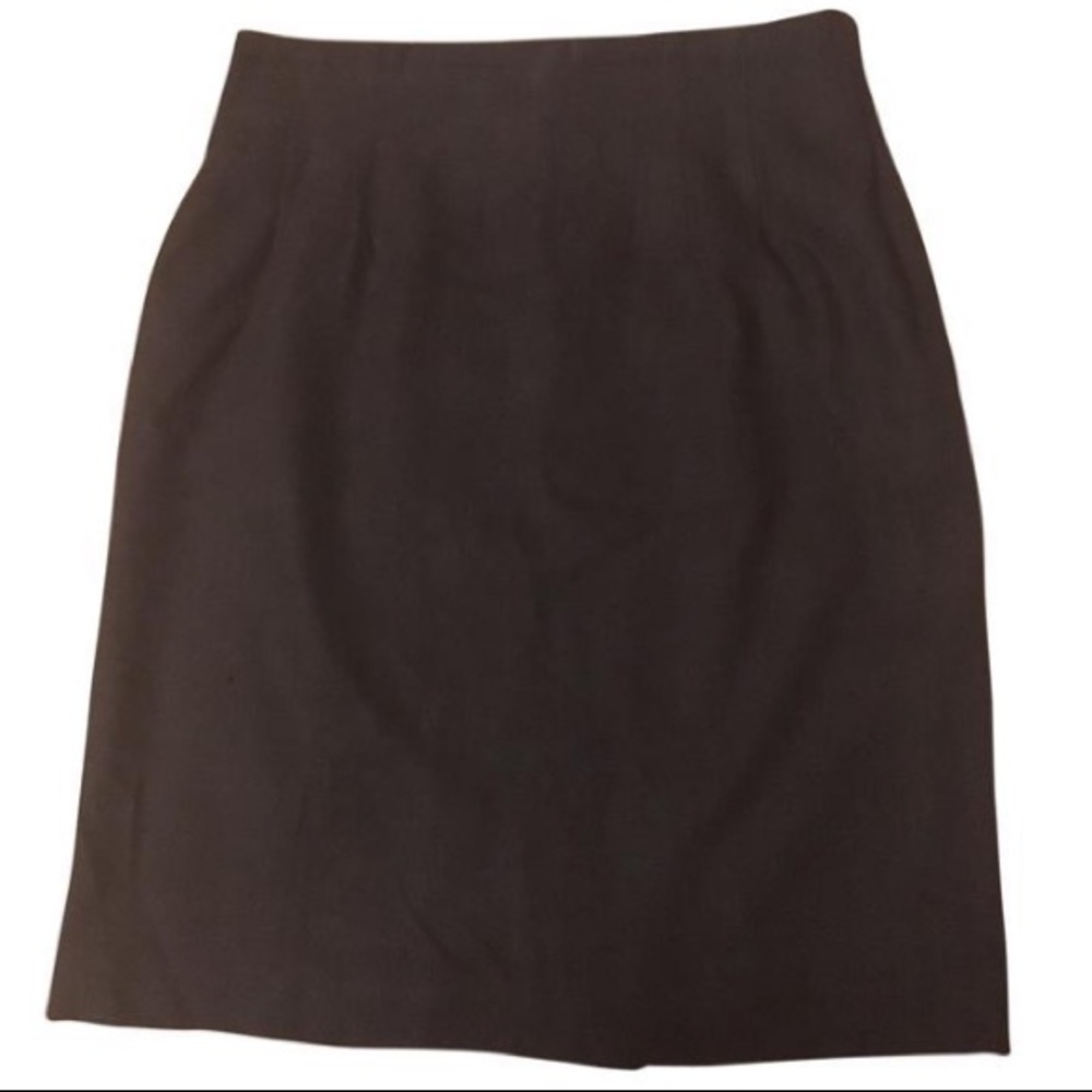 Ann Taylor 100% Silk Skirt Black